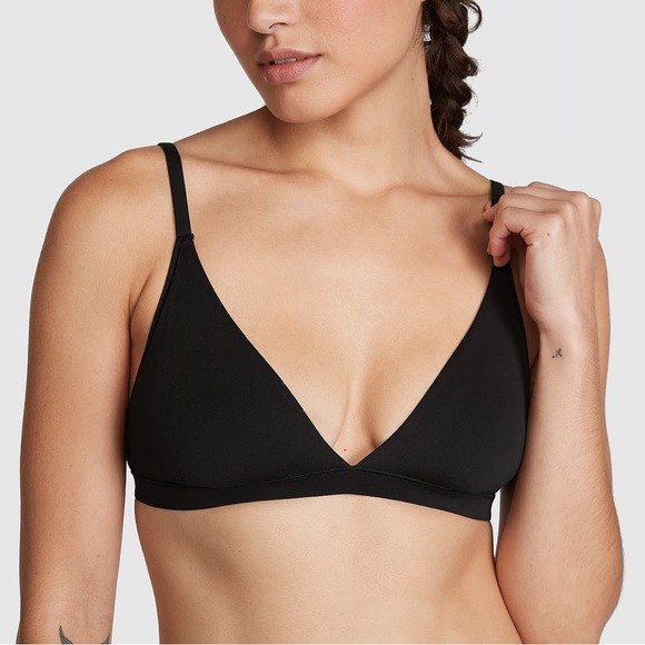 PINK VS TRIANGLE BRALETTE - Picture 3 of 5